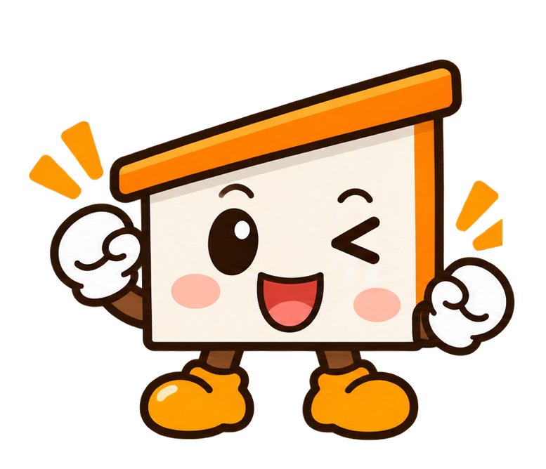 ヒラヤセレ公式キャラクター 正面向きのヒラちゃん
